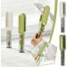 4-in-1 Knife Cleaning Brush - Double-Sided Soft Brush for Cutlery Forks & Chopsticks | Multifunctional Cleaning Tool - Buy Online on GoSupps.com