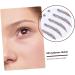 FOMIYES 12 Pcs Eyebrow Stickers Makeup Stickers Hair Eyebrows Brown Imitation Eyebrow Stencil Make up 3d - Buy Online on GoSupps.com