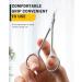 FVION Nailhashears Curved Blade Skin Scissors - Sharp Cuticle Scissors for Precise Nail Skin Trimming | Ideal for Women s Manicure - Buy Online on GoSupps.com