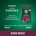 Starbucks Caff Verona Dark Roast Whole Bean Coffee 340g Bag (Pack of 6) Verona 340 g (Pack of 6) - Buy Online on GoSupps.com