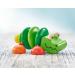 Selecta 61044 Rattle Crocodile - Grasping Toy for Babies 3 Months to 3 Years - 10 cm - International Shipping Available - Buy Online on GoSupps.com