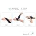 Sana-Vita Adjustable Wrist Compression Strap & Brace for Fitness Tendonitis Carpal Tunnel Relief - Black One Size - Buy Online on GoSupps.com