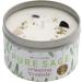 Magnificent 101 Sage Leaf and Healing Crystal Candle for Aromatherapy, Meditation and Manifestation - Natural Soy Wax with Rose Quartz, Amethyst, Moonstone, and Black Tourmaline in 6 oz Tin Holder Pure Sage - Healing Crystals