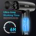 Deep Tissue Massage Gun for Athletes - 30 Speeds, 10 Heads, Portable Electric Massager for Neck & Back - Black - Buy Online on GoSupps.com