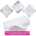 Moisturizing Gloves for Over Night Bedtime | Premium Cotton | Eczema Dry Sensitive Skin Therapy | Secure Wristband | One Size Fits Most - 6 Pairs - Buy Online on GoSupps.com