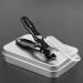 KEENSUN Nail Clippers 16mm Wide Jaw Opening Ultra Sharp Nail Clippers for Cutting Thick Nails Extra Large Toenail & Fingernails Clippers with Safety Lock and Nail File for eniors Men Adult (Black) - Buy Online on GoSupps.com