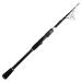 KastKing Blackhawk II Telescopic Fishing Rods, Graphite Rod Blanks & Durable Solid Glass Tip, Floating Guides, 1pc Fishing Rod Performance, Comfortable EVA Handle, Newly Designed Travel Rod A: Spinning 7'0"/Fast/Mh Power