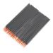 VINTORKY 100pcs Disposable Eyeliner Brush Eyeshadow Makeup Tools Lip Black Artificial Fiber