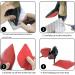 Dr. Foot Silicone Non-Slip Shoe Sole Protectors for High Heels - Red - Buy Online on GoSupps.com