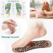 EUK Magnetic Insoles - Acupressure & Magnetic Therapy for Flat Feet Plantar Fasciitis Relief | Orthopedic Massage Insoles (EU 40-45) - Buy Online on GoSupps.com
