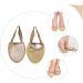 3 Pairs Invisible Half Palm Toe Sleeve Foot Socks - Dance Toe Pad Metatarsal Protectors - Buy Online on GoSupps.com
