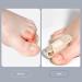 Hammer Toe Corrector Splint for Adults - Left Foot - Toe Straightener and Brace for Men and Women - Buy Online on GoSupps.com