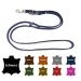 Dog liner Small dogs / large dogs 2m / 2.40m / 2.80m / 3.50m / 5m Double linen adjustable (2.80m x 15mm navy blau) 2.80m x 15mm navy blau