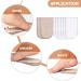 minkissy 1 Set Half Size Heel Pad Sports Heel Pads Creative Heel Pads Footed Pads Shoes Height Increase Cushions Heightened Pad Shoes Height Increase Pads Heel Lift Portable Heel Pads - Buy Online on GoSupps.com