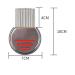 2-Pack Stainless Steel Lice Comb Set - Extra Fine Nissen Ridge Reusable Metal Lice Treatment for Kids Pets & Adults - Head Lice Removal Tools (Red & Green) - Buy Online on GoSupps.com