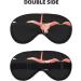 Flamingo1 Print Unisex Sleep Eye Mask | Soft Comfort Eye Shade for Travel Yoga & Shift Work - Buy Online on GoSupps.com