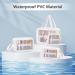 5PCS Clear Waterproof Toiletry Travel Bags - Portable Airport Cosmetic Bags (White) - Buy Online on GoSupps.com