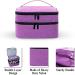 Nail Polish organizer bag Purple - Buy Online on GoSupps.com