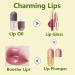 Hydrating Mint Lip Oil | Lip Plumping & Wrinkle Filler | Overnight Moisturizing Lip Mask & Serum - Buy Online on GoSupps.com