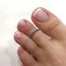 YOSOMK Pink French Press On Toe Nails - 25Pcs Glossy False Short Fake Toe Nail Tips for Women - Buy Online on GoSupps.com