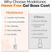 Modelones Hema-Free Gel Base Coat Strong Clear Base Coat Gel Nail Polish Gentle Formula Prevents Chipping Stain Long Lasting for Gel Polish Nails Protect Soak Off Home Salon Manicure U V/LED Needed - Buy Online on GoSupps.com