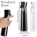 Basetousual 2 Spray Bottle - Continuous Ultra Fine Water Spray for Hairdressers (300ml Black & White) - Perfect Hair Mist for Styling & Hydration - Buy Online on GoSupps.com