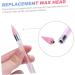 Beavorty 24pcs Nail Art Tool Replacement Wax Tips for Dotting Pen Multi-Color Easy to Install Nail Rhinestones Picker for Decoration - Buy Online on GoSupps.com