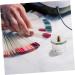 Healeved Nail Cup Nail Dappen Dish Nail Dish Cup Manicure Nail Dish Dappen Dish for Acrylic Nails Acrylic Nail Tools Dappen Dish Nail Liquid Nail Dish with Lids Wash Pen Glass With Cover - Buy Online on GoSupps.com
