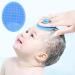 Baby Hair Brush & Comb Set for Newborns & Toddlers | Soft Bristles Ideal for Weighing Hat | Perfect Baby Gift (Blue) - Buy Online on GoSupps.com
