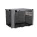 Dog Crate Cover, Ventilated Pet Keneel Cover, Durable Double Door Polyester Dog Crate Cloth Cover , Air Flow/Universal Fit for Wire Dog Crate (XS:25" Lx19 Wx20 H, Grey)