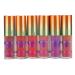 Ensemble de Brillant L vres Mat Longue Dur e Rouge L vres Liquide Non Collant 6 Pi ces Couleurs Vives Kit de Maquillage pour les Parfait pour les Cadeaux de No l