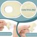 72-Piece Felt Callus Cushions - Oval Shape, Adhesive Foot Pads for Calluses & Corns - Pain Relief for Men and Women - 1.7x2.2 Inches - Buy Online on GoSupps.com