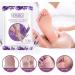 Foot Peel Mask 4 Pairs Natural Lavender Foot Peel Mask For Hard Skin-Foot Mask Hard Skin Remover Foot-Plantifique Foot Peel Mask-Baby Foot Foot Care(Lavender) - Buy Online on GoSupps.com