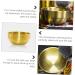 Buy FRCOLOR Foam Dishwasher Shaving Cup for Men - Stainless Steel Shaving Bowls & Cream Cups - Perfect Beard Shaving Tools - 9x9x4.9CM Golden - Buy Online on GoSupps.com