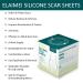 Medical Silicone Scar Tape Roll - 1.6'' x 120'' | Easy-Tear & Reusable | For Surgery, C-section, Keloid, Burns | 6-8 Month Supply - Buy Online on GoSupps.com