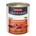 animonda GranCarno Adult wet dog food wet food for adult dogs with poultry hearts 6 x 800g