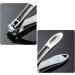 SVAASA Nail Clippers Professional Finger Toe Nail Clipper Stainless Steel Nail Cutter Trimmer Finger Toe Scissor Manicure Pedicure Tools (Color : Schwarz) - Buy Online on GoSupps.com
