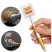 Micro Needle Titanium Derma Roller for Face Body Skin Care Helps for Men's Beard Growth Reduce Hair loss (0.75mm) - Buy Online on GoSupps.com