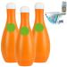 Bowling Blue Bubble Toilet Bowl Cleaner Automatic Long-Lasting Toilet Bowl Cleaner In Bottle Toilet Bowl Cleaners for Cistern Prevents Limescale (3pcs)