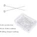 400 Pcs Mixed Bouquet Pins - Pearl & Crystal Head Corsage Pins for Dressmaking & Flower Decoration - Buy Online on GoSupps.com