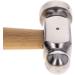 ToolTreaux Dual Face Ball-Peen Chasing Hammer with Wooden Handle - Flat & Round Face - Buy Online on GoSupps.com
