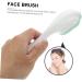 Mikinona Silicone Face Brush Handheld Face Brush Pore Cleaner Silicone Face Scrubber Handle Face Brush Cleansing Brush Face Brush Cleansing Silicone Brush Manual Silica Gel Blackhead Brush 15.3x5.2cm Green - Buy Online on GoSupps.com