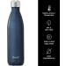 S'well Blue Suede 17oz Stainless Steel Water Bottle - Vacuum-Insulated, BPA-Free, Keeps Drinks Cold 36Hrs, Hot 18Hrs - Perfect for On-the-Go - Buy Online on GoSupps.com