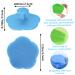 Baby Bathing Brush | Soft Silicone Shower & Massage Brush for Newborns | Baby Hair & Milk Crust Remover - Buy Online on GoSupps.com