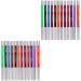 Angoily 24 Pcs 1 Set Shadow Set Eyeliner Pencil Professional Eyeliner Pens Quick-drying Eyeliners 1 count (Pack of 1) Colorfulx2pcs