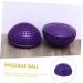 JECOMPRIS 2ST Durian Ball Tool - Neck & Trigger Point Massage Device for Muscle Relaxation | Outdoor & Yoga Equipment | PVC Violet - Buy Online on GoSupps.com