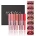 Chunbi GLTurelifes 7 Piece Liquid Lipstick Set Matte Lipstick Velvet Waterproof Long Lasting Lip Gloss Smoothing Nonstick Cup Sexy Colors Lip Glaze