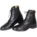 Kerbl Monaco Black Lace-Up Ankle Boots | Unisex Equestrian Shoes | Smooth Leather | EU Size 43 - International Shipping - Buy Online on GoSupps.com