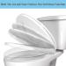 Soft Close Elongated Toilet Seat for TOTO Toilets | Heavy Duty, Replaceable | Oval, White - Buy Online on GoSupps.com