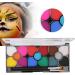Professional Face & Body Painting Set - 15 Colors DIY Cosmetic Tools with Brush & Storage Box - Buy Online on GoSupps.com